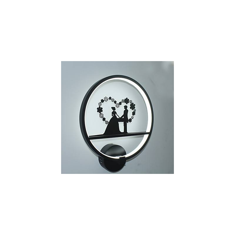 Applique murale en aluminium, design moderne et minimaliste, luminaire décoratif d'intérieur, idéal pour un salon, un balcon ou un couloir
