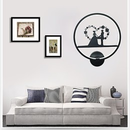 Applique murale en aluminium, design moderne et minimaliste, luminaire décoratif d'intérieur, idéal pour un salon, un balcon ou un couloir