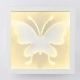 Appliques murales vintage avec lumière ambiante