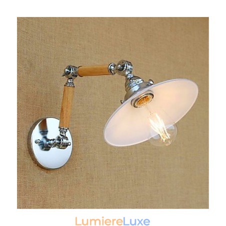 Rustic Lodge Country Chrome Fonction pour bras pivotant Lumière ambiante Bras pivotant Rustic Lodge Country Chrome Fonction pour bras pivotant Lumière ambiante Bras pivotant