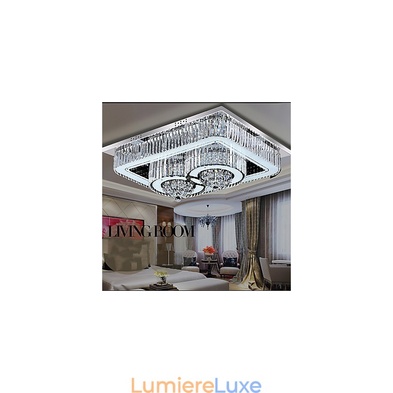 Plafonnier en verre contemporain moderne