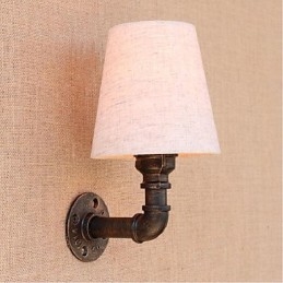 Applique murale rustique en laiton pour éclairage d'ambiance