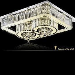 Plafonnier en verre contemporain moderne
