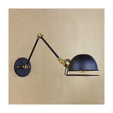 Applique murale décorative de style industriel rétro européen avec bras en fer Applique murale décorative de style industriel rétro européen avec bras en fer