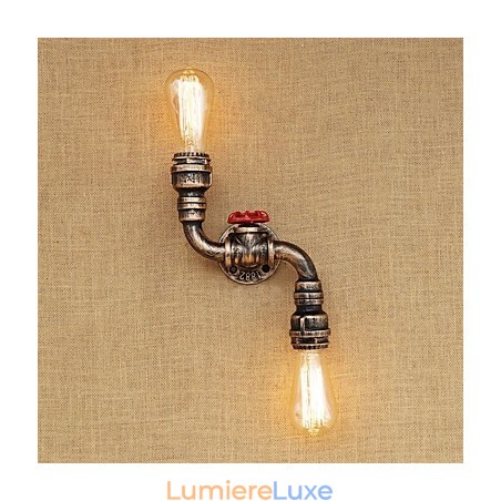 Applique murale rustique en laiton pour éclairage d'ambiance de style mini Applique murale rustique en laiton pour éclairage d'ambiance de style mini