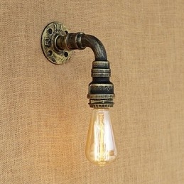 Applique murale style mini, style rétro vintage, peinture rustique