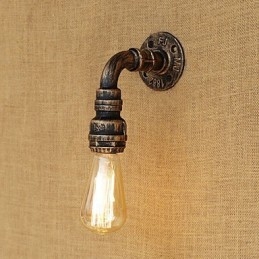 Applique murale style mini, style rétro vintage, peinture rustique
