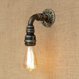 Applique murale style mini, style rétro vintage, peinture rustique