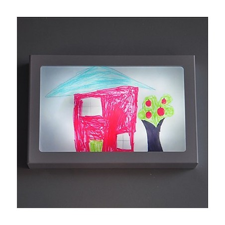 Peinture contemporaine moderne intégrée pour appliques murales à lumière ambiante Peinture contemporaine moderne intégrée pour appliques murales à lumière ambiante