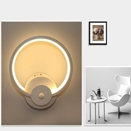 Lampe de chevet créative minimaliste moderne, lampe encastrée, éclairage mural pour entrée, escaliers, chambre à coucher