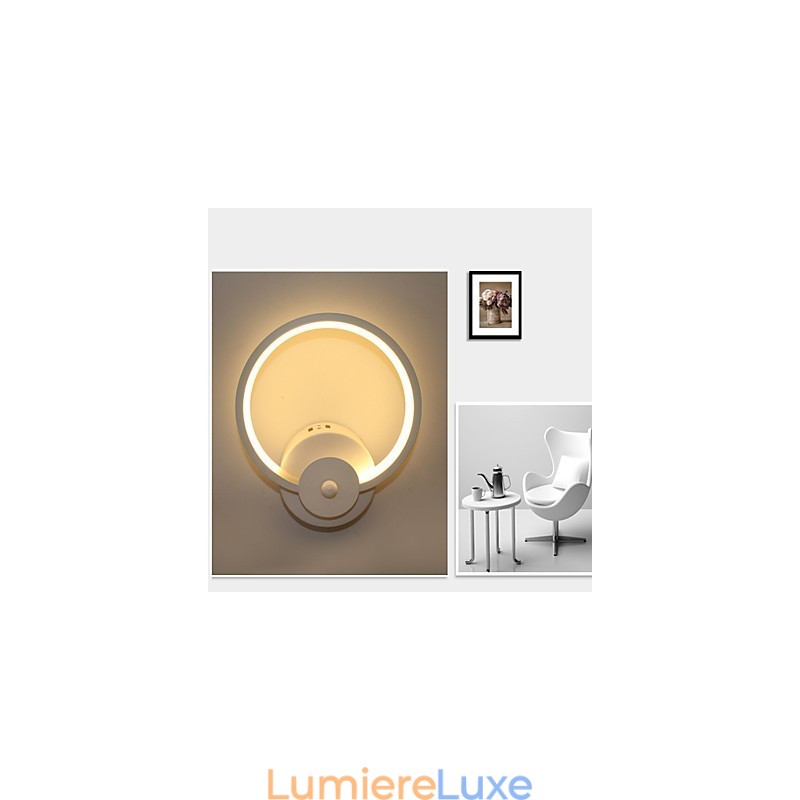 Lampe de chevet créative minimaliste moderne, lampe encastrée, éclairage mural pour entrée, escaliers, chambre à coucher