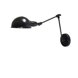 Buzz Lampe murale pliable en fer avec sabre laser noir muet, style européen et américain