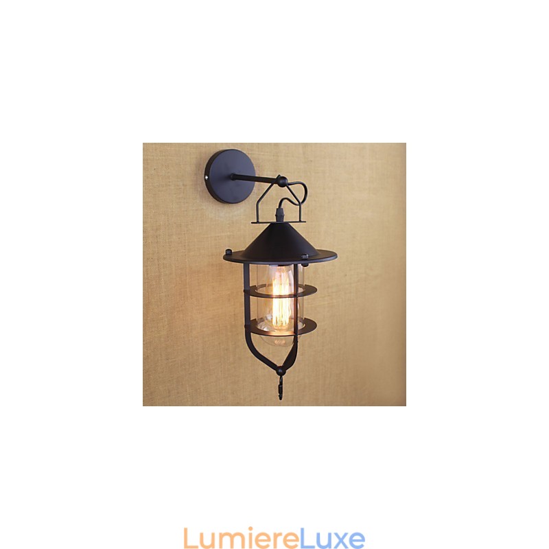 Appliques murales à lumière ambiante de style mini, style rétro, pour la protection des yeux