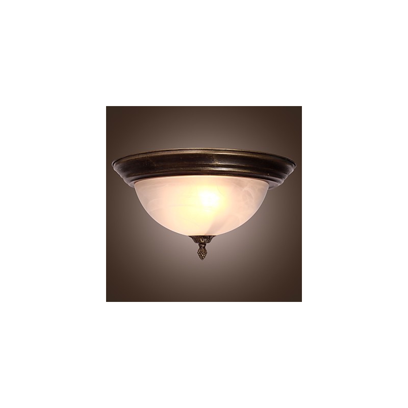 Plafonnier d'inspiration antique avec 2 lumières