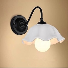 Peinture de style campagnard moderne et contemporain pour mur de lumière ambiante de protection des yeux de style mini