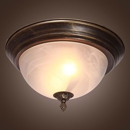 Plafonnier d'inspiration antique avec 2 lumières