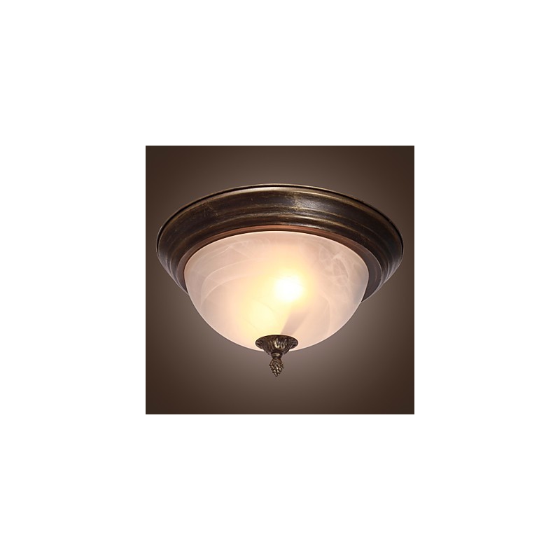 Plafonnier d'inspiration antique avec 2 lumières