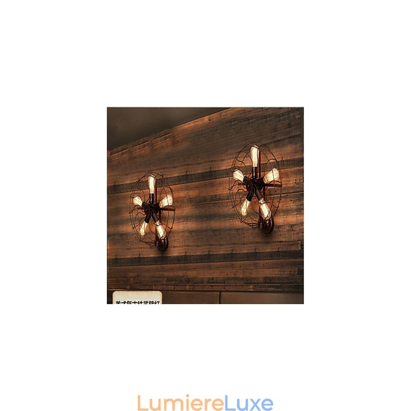 Applique murale de style mini, style rustique classique traditionnel, style campagnard, éclairage d'ambiance