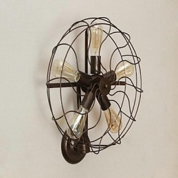 Applique murale de style mini, style rustique classique traditionnel, style campagnard, éclairage d'ambiance