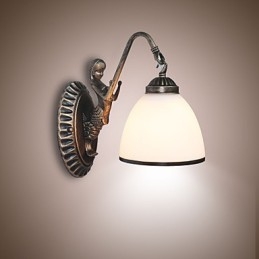 Lampe murale de style européen rétro pour salon, chambre à coucher, porche, balcon, café