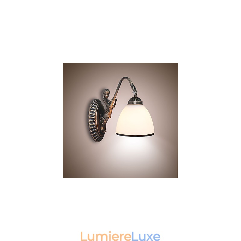 Lampe murale de style européen rétro pour salon, chambre à coucher, porche, balcon, café