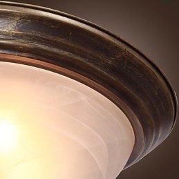 Plafonnier d'inspiration antique avec 2 lumières