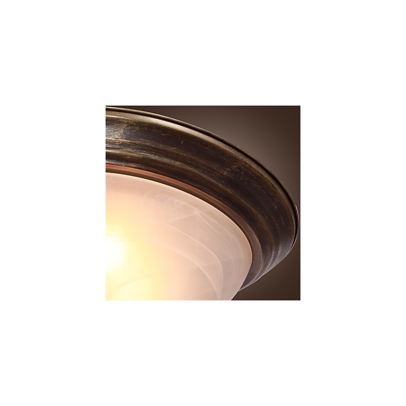 Plafonnier d'inspiration antique avec 2 lumières