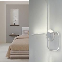 Lampe de chevet de chambre à coucher, lampe murale nordique créative minimaliste moderne pour salon, éclairage d'allée, escaliers