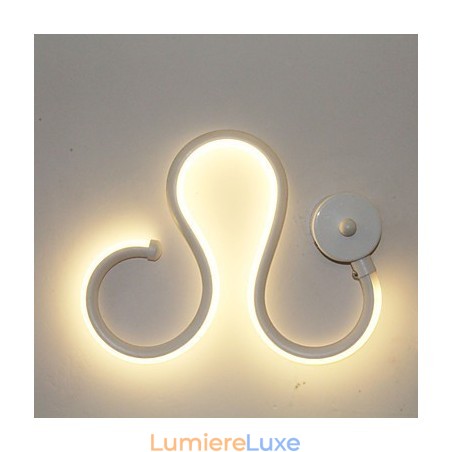 Lampe minimaliste moderne en aluminium pour chambre à coucher, lampe de chevet, décoration de couloir, éclairage créatif pour salon Lampe minimaliste moderne en aluminium pour chambre à coucher, lampe de chevet, décoration de couloir, éclairage créatif pour salon