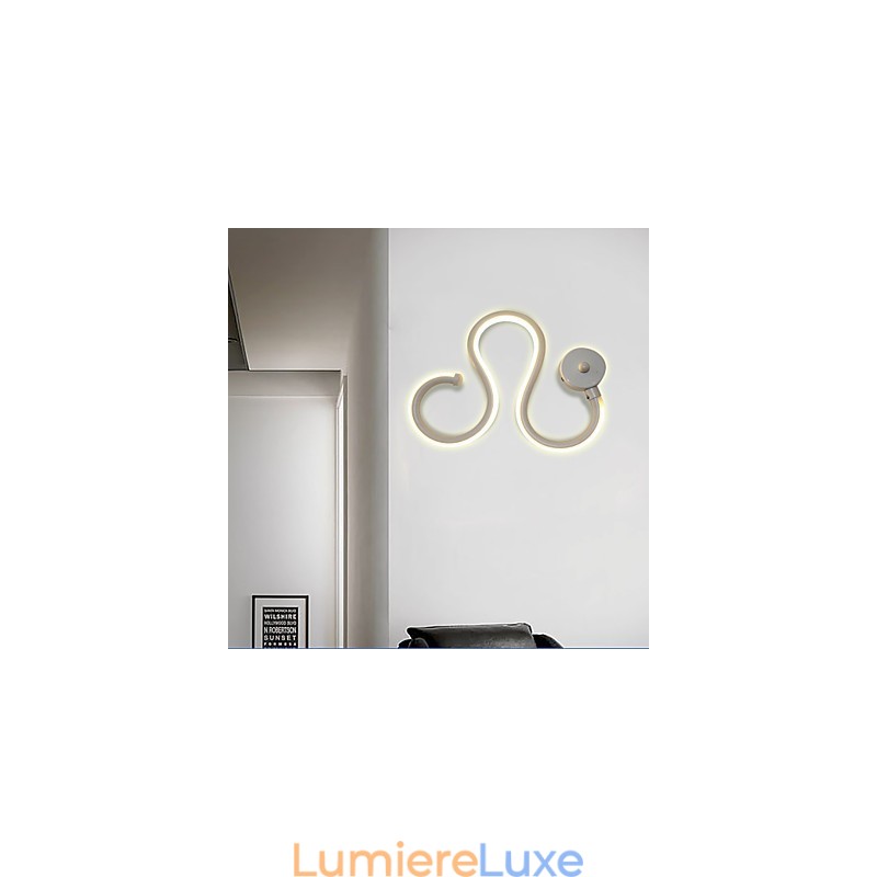 Lampe minimaliste moderne en aluminium pour chambre à coucher, lampe de chevet, décoration de couloir, éclairage créatif pour salon