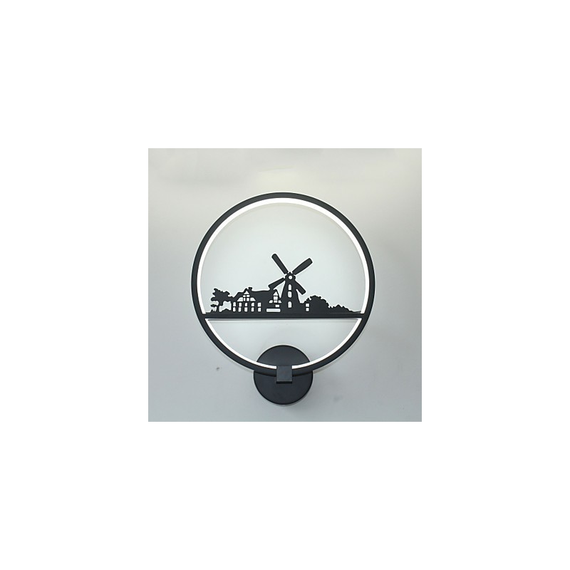 Peinture contemporaine moderne pour éclairage d'ambiance, appliques murales