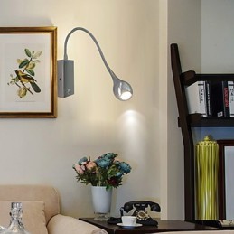 Applique murale moderne contemporaine avec lumière ambiante