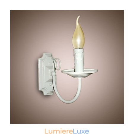 Applique murale simple et moderne à bougie, lampe à tête unique, lampe de chevet pour couloir Applique murale simple et moderne à bougie, lampe à tête unique, lampe de chevet pour couloir