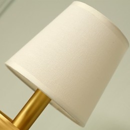 Applique murale simple, traditionnelle et classique en laiton, style mini
