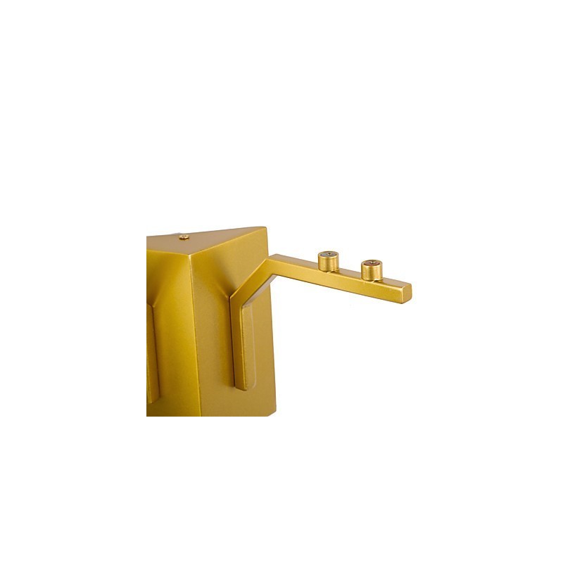 Fonction intégrée simple, traditionnelle, classique et campagnarde dorée pour une lumière ambiante de style mini