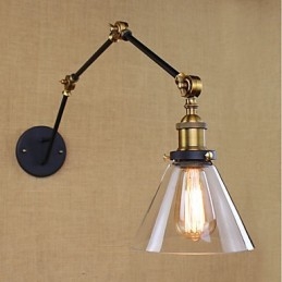 Peinture rétro rustique simple et vintage pour bras pivotant, protection des yeux, lumière ambiante