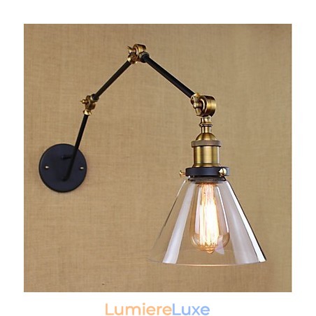 Peinture rétro rustique simple et vintage pour bras pivotant, protection des yeux, lumière ambiante Peinture rétro rustique simple et vintage pour bras pivotant, protection des yeux, lumière ambiante