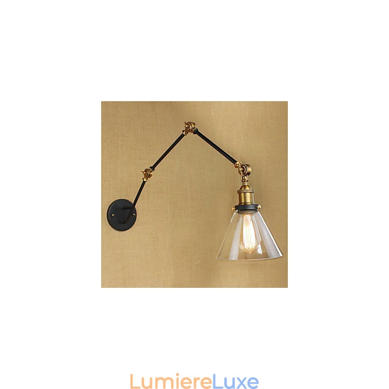 Peinture rétro rustique simple et vintage pour bras pivotant, protection des yeux, lumière ambiante