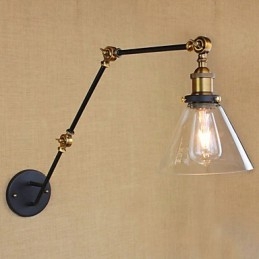 Peinture rétro rustique simple et vintage pour bras pivotant, protection des yeux, lumière ambiante