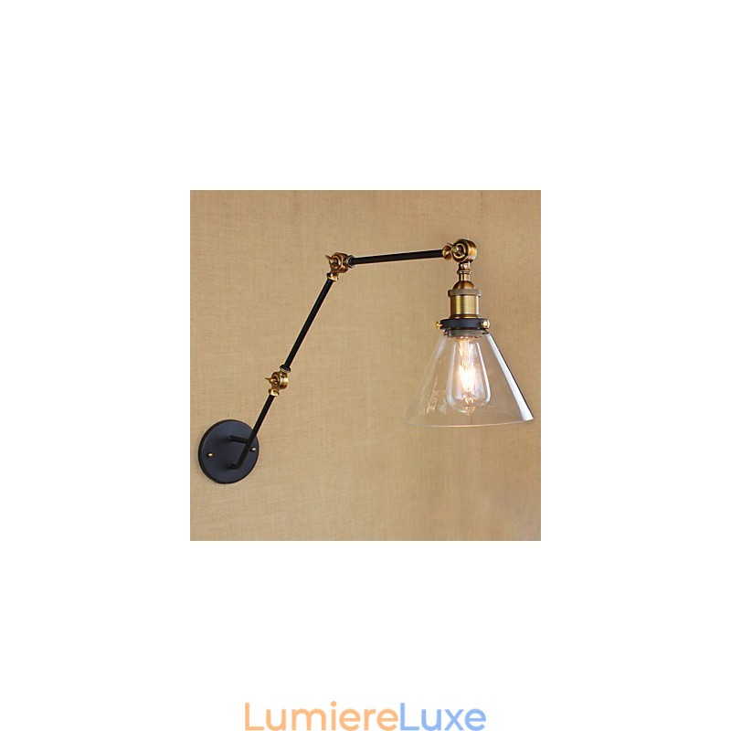 Peinture rétro rustique simple et vintage pour bras pivotant, protection des yeux, lumière ambiante