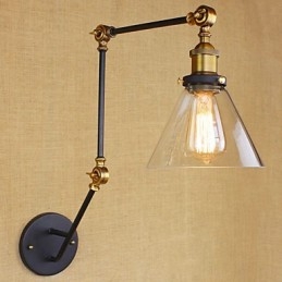 Peinture rétro rustique simple et vintage pour bras pivotant, protection des yeux, lumière ambiante