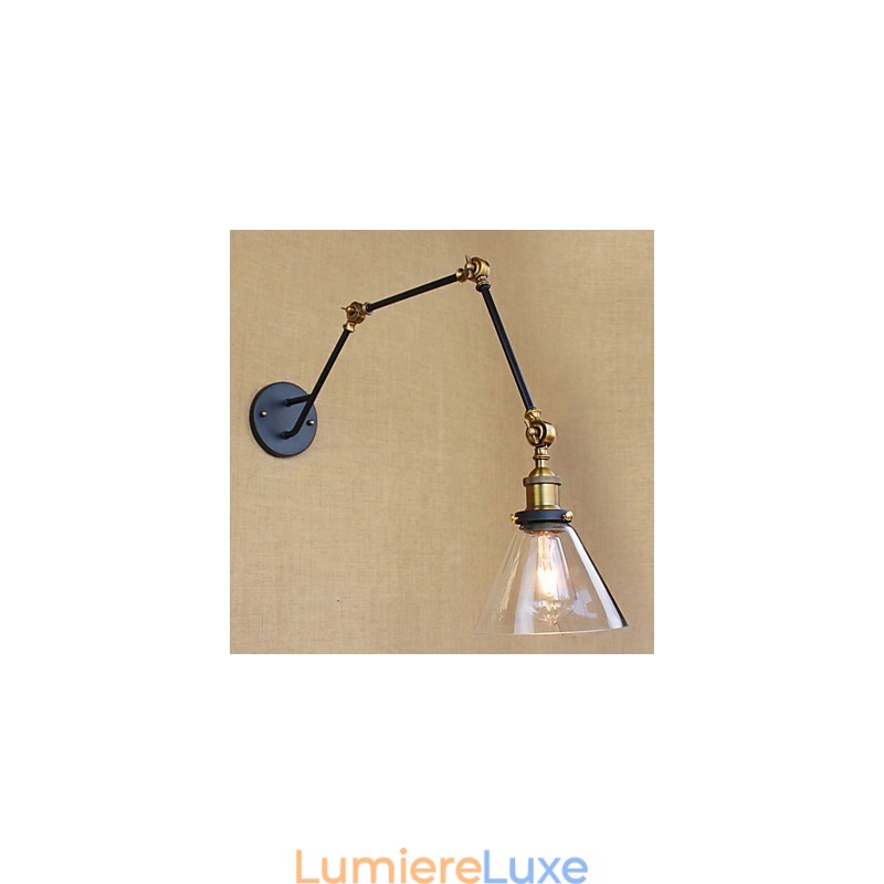 Peinture rétro rustique simple et vintage pour bras pivotant, protection des yeux, lumière ambiante