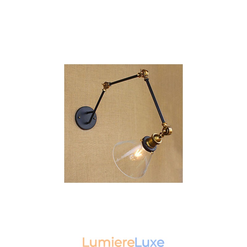 Peinture rétro rustique simple et vintage pour bras pivotant, protection des yeux, lumière ambiante