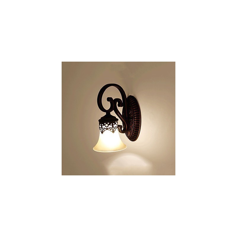 Applique murale pour hall d'hôtel, chambre à coucher, lampe murale européenne, lampe de salon créative, décoration rétro, lampe murale pour couloir