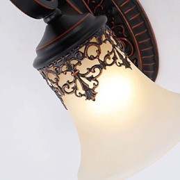 Applique murale pour hall d'hôtel, chambre à coucher, lampe murale européenne, lampe de salon créative, décoration rétro, lampe murale pour couloir