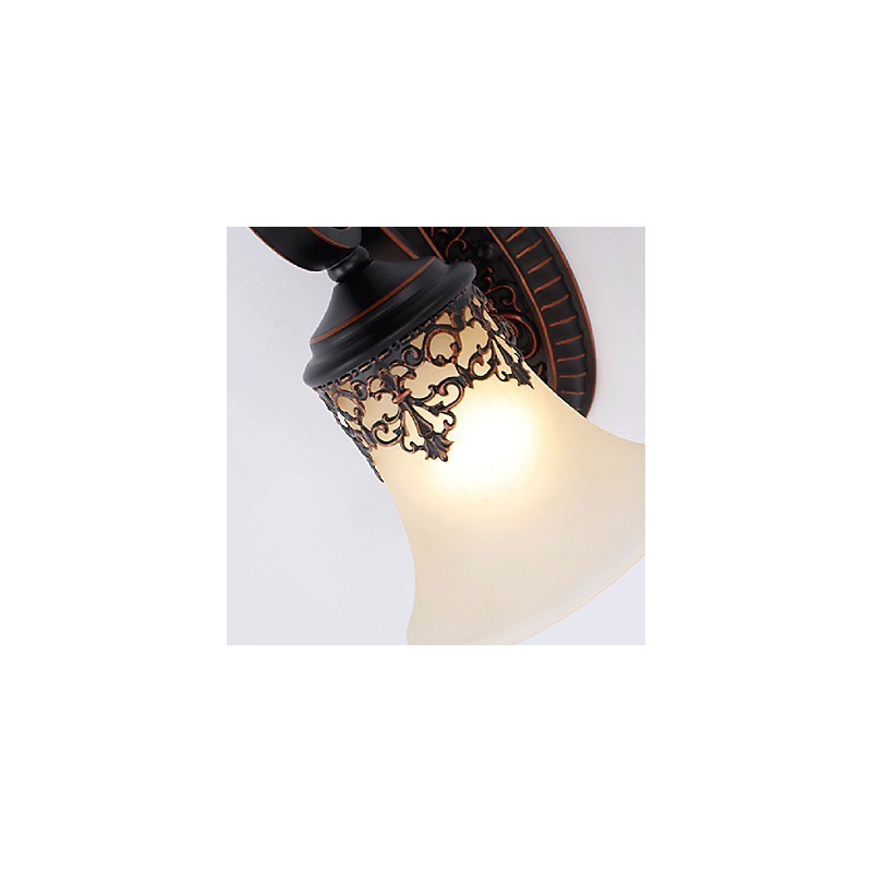 Applique murale pour hall d'hôtel, chambre à coucher, lampe murale européenne, lampe de salon créative, décoration rétro, lampe murale pour couloir