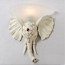 Applique murale continentale, lampe murale de salon, lampe murale créative américaine