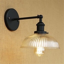 Appliques murales à lumière ambiante de style mini, style rétro, pour la protection des yeux