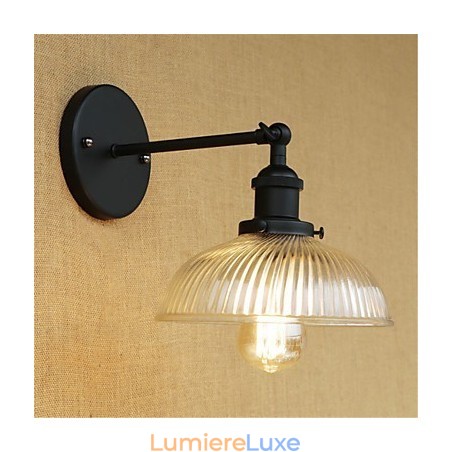 Appliques murales à lumière ambiante de style mini, style rétro, pour la protection des yeux