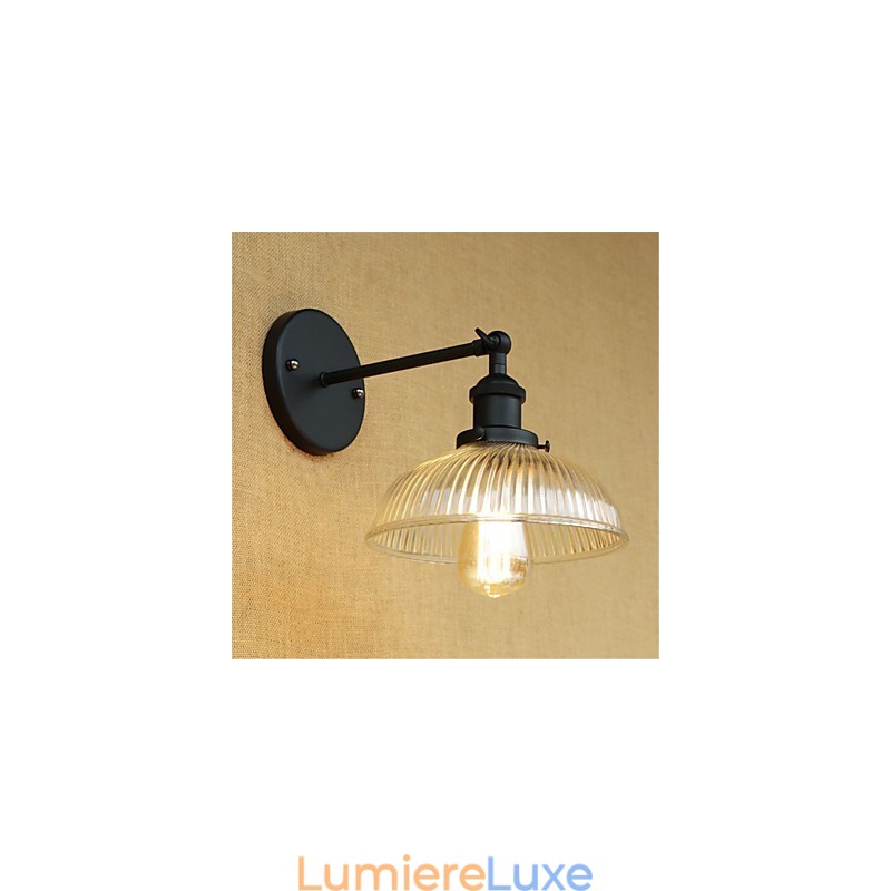 Appliques murales à lumière ambiante de style mini, style rétro, pour la protection des yeux